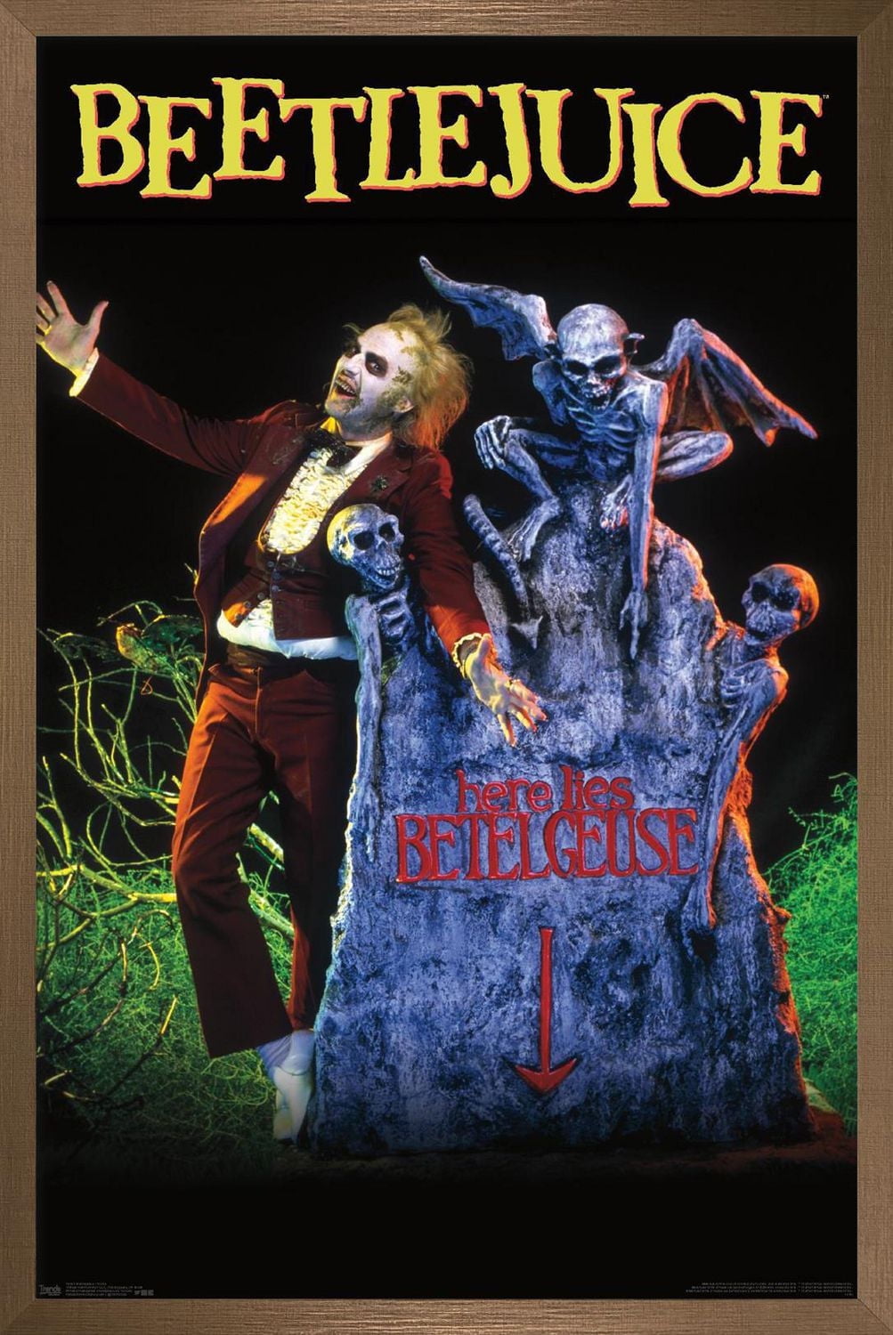 Beetlejuice - Grave Wall Poster