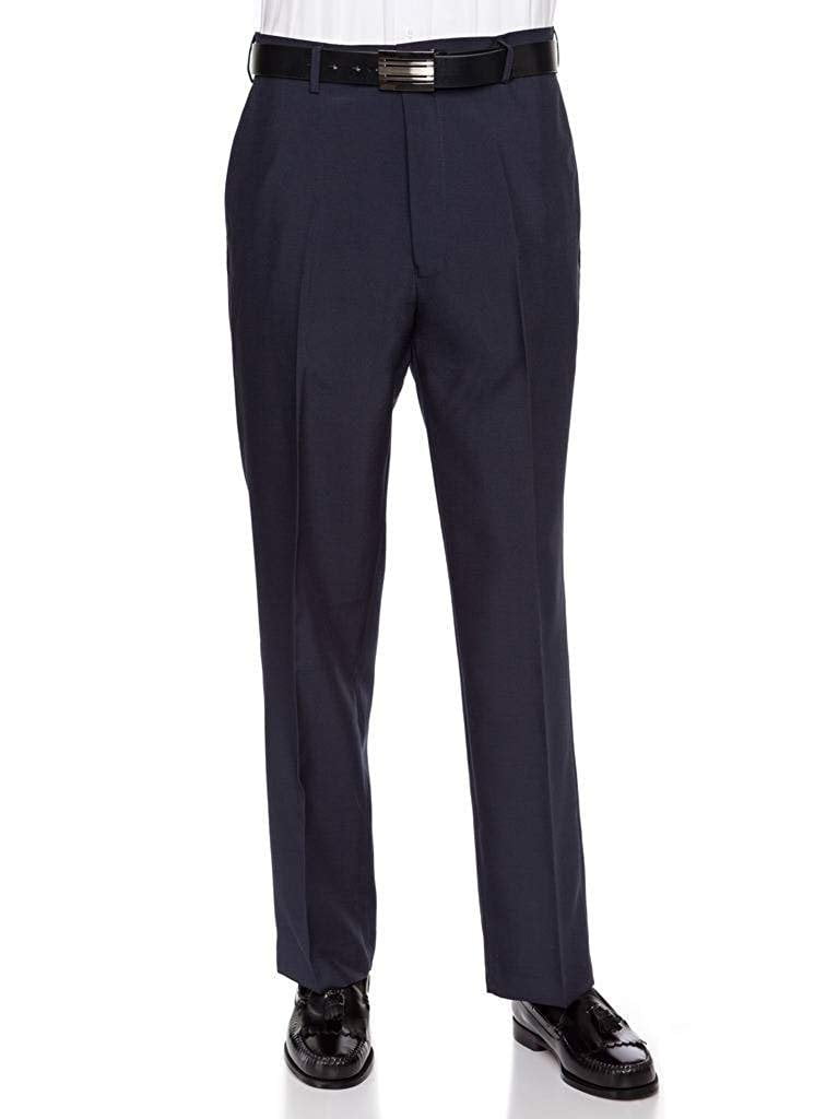 RGM Men's Flat Front Dress Pant Modern Fit Perfect for Office
