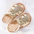 thumbnail image 2 of ESTINE Toddler Girl Open Toe Lightweight Summer Female Casual Dress Sandals - Gold 8M, 2 of 5