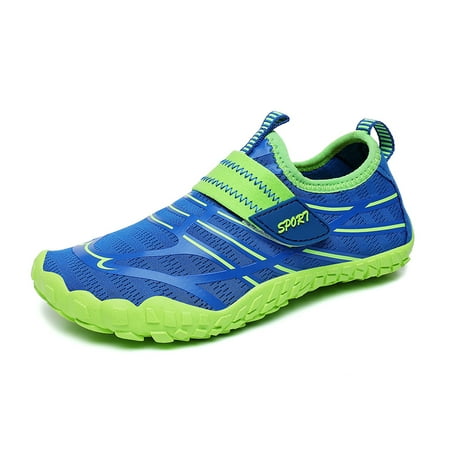 

Engtoy Boys Water Shoes Kids Lightweight Comfort Sole Easy Walking Athletic Slip on Aqua Sock(Toddler/Little Kid/Big Kid)