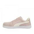 thumbnail image 4 of PUMA Womens Iconic Low Composite Toe Work Shoes Pink Suede Size 640145, 4 of 4