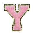 thumbnail image 2 of Nomeni Computer Embroidery Label Towel Embroidery English Letter Patch Sticker Clothing Accessories Badge Embroidery Cloth Label Embroidery Cloth Sticker, 2 of 2