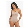 thumbnail image 6 of WCJM Beige Slims Shapewear Bodysuit Thong Or Brief: Sculpting Shaper Tank Top Shapewear Bodysuit: Snatched Waist Body Suit, 6 of 8