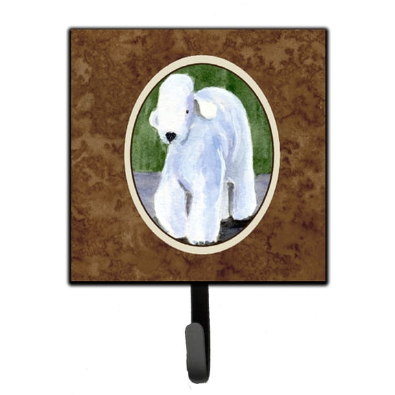 Carolines Treasures SS8683SH4 Bedlington Terrier Leash Holder or Key Hook, Small, Multicolor