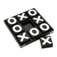 thumbnail image 4 of Hathaway Vintage Tic Tac Toe Set - Wood with Ebony Finish, Includes Board And 9 Pieces, 4 of 4