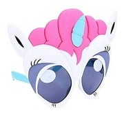 Hair Big Eyes Unicorn, Pink & White - Pack of 3