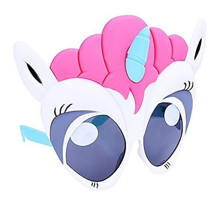 Hair Big Eyes Unicorn, Pink & White - Pack of 3