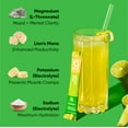 thumbnail image 5 of IQMIX Sugar Free Electrolyte Powder Packets - Keto Electrolytes with Lions Mane, Magnesium L-Threonate, Potassium Citrate - Lemon Lime (20-Count), 5 of 8