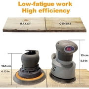 MAXXT Random Orbital Sander Brushless 350W 3A Multi-function Variable Speed with 10 Sanding Paper for Woodworking