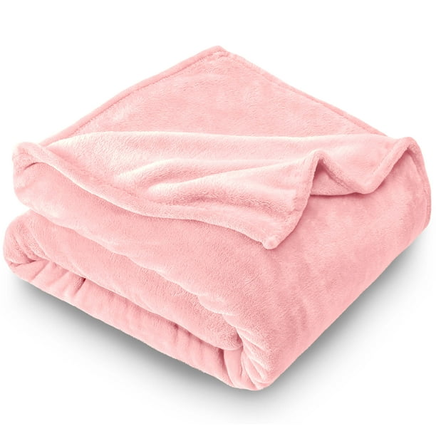 Bare Home Ultra Soft Microplush Velvet Blanket Luxurious Fuzzy Fleece Fur All Season Premium