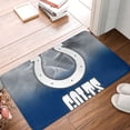 thumbnail image 5 of Indianapoliss 2025 New Football Team carpet Extra Thick Anti-Slip Bath Mat for Living Room, Office Gym Soft Fleece Football Print Floor Mat with Non-Skid Backing,Perfect Fan Gift ﻿, 5 of 9
