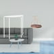 thumbnail image 2 of Mesa Auxiliar De Acrílico Para Espacios Pequeños Con Moderna Exhibición Multiusos Y Elegante Y Práctico Mueble Para La Decoración Del Hogar, La Sala De Estar Y La Cocina., 2 of 8