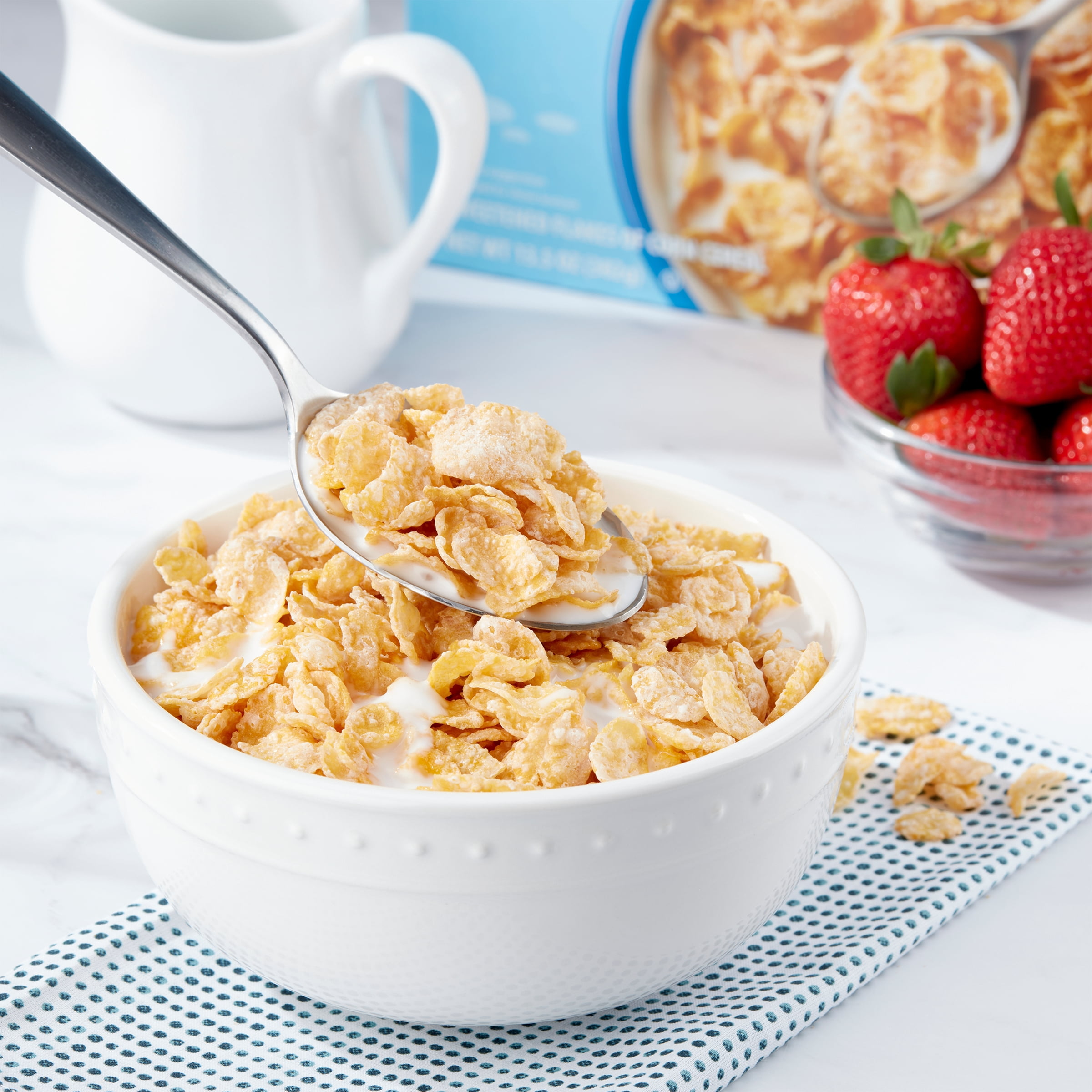 Great Value Frosted Flakes Corn Cereal, 15 oz