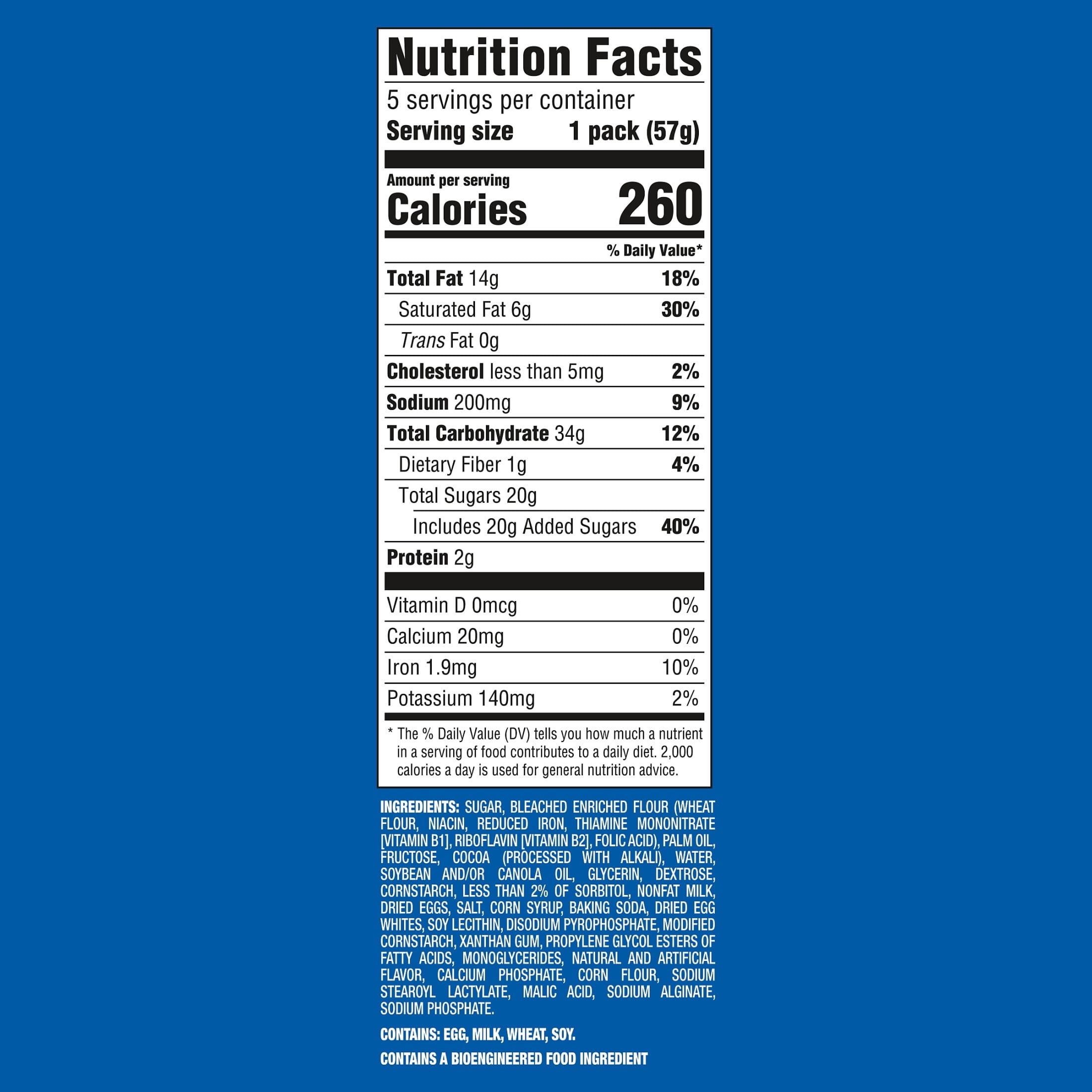 (3 pack) OREO Cakesters Double Chocolate Soft Snack Cakes, 5 - 2.02 oz Snack Packs