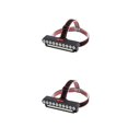 thumbnail image 4 of Naiovety ABS PC COB faro recargable USB carga botón Control 4 engranajes 1200mAh reemplazo pesca nocturna impermeable faro Type2 NO2, 4 of 6