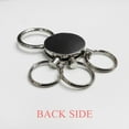 thumbnail image 2 of Competitive Equipment Martial Kendo Stainless Steel Metal Key Holder Chain Ring Keychain, 2 of 3