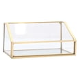 thumbnail image 1 of jifeng Desktop Business Card Holder Display Organizer Storage Box 11x6.5x6.5cm, 1 of 8