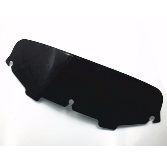Black 5" Motorcycle Windshield Windscreen For Harley Electra Street FLHT FLHX FL