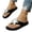 Black#25, variant on Women's Rhinestone Star Summer Sandals 2026 Wedding Glitter Bling Strappy Flats Slides Shoes