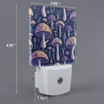 thumbnail image 2 of Honeii Floral Hippie Mushrooms Print LED Night Light with Light Sensor, Night Lights Plug Into Wall,Ideal for Bedrooms and Hallways-UK, 2 of 7