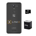 thumbnail image 1 of Smartphone Lanix Alpha 950 XL 16gb Negro más Micro SD 32GB y Mini Bocina Urbano To Go, 1 of 3
