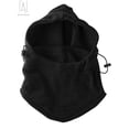 thumbnail image 4 of GustaveDesign 6 in 1 Fleece Balaclava Windproof Ski Face Mask For Unisex, Adjustable Full Face Mask Hat Neck Warmer Sports Cap (Black), 4 of 10