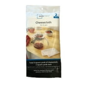 Mainstays 100% Cotton Cheesecloth, 4 Square Yards, Reusable Mesh Straining Cloth for Cheese Making, Canning, Homemade Nut Milk & Cooking