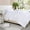 White, variant on Waterford Home Goose Down Alternative Comforter - 4 Colors - White - Twin