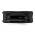 thumbnail image 4 of Edward Mirell Titanium Black Titanium Polished Concave 9mm Band Size: 12; for Adults and Teens; for Women and Men, 4 of 7