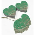 thumbnail image 5 of Inkdotpot Rose Gold Foil Paper Hang Tag Hugs & Kisses From The Wedding Favor Tag 50 Pieces, 5 of 6