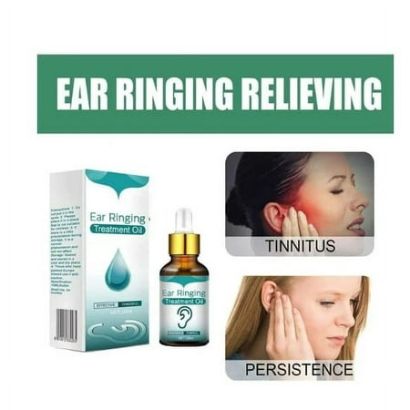 Ear Ringing Relieving Drops Relieve Deafness Tinnitus Itching Earache Health Care Treatment Ear Hard Hearing Tinnitus Oil 10ml