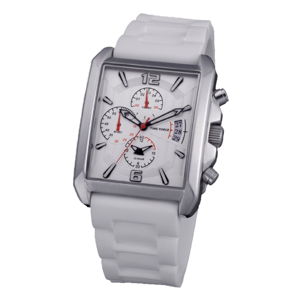 Time Force WATCH TIME FORCE STEEL WHITE WHITE UNISEX MEN and WOMEN