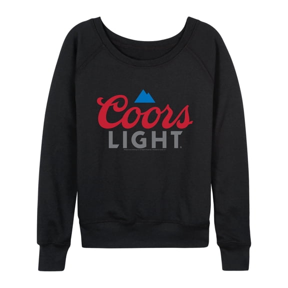 Coors Light - Coors Light - Women's French Terry Long Sleeve Pullover