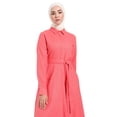 thumbnail image 3 of Coral - Point Collar - Unlined - Modest Dress - Benin, 3 of 5