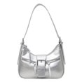 thumbnail image 1 of Cool Girl Underarm Bag Bolso Mano Mujer Color Sólido Calle Femenino, 1 of 9