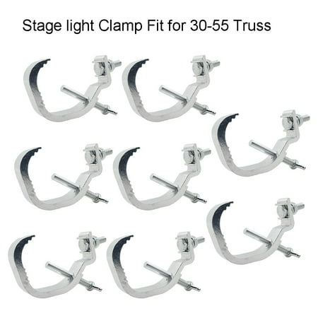 

8 PCS Stage light DJ Lighting O Clamp Mount For Disco Truss For 30-55mm Tubing