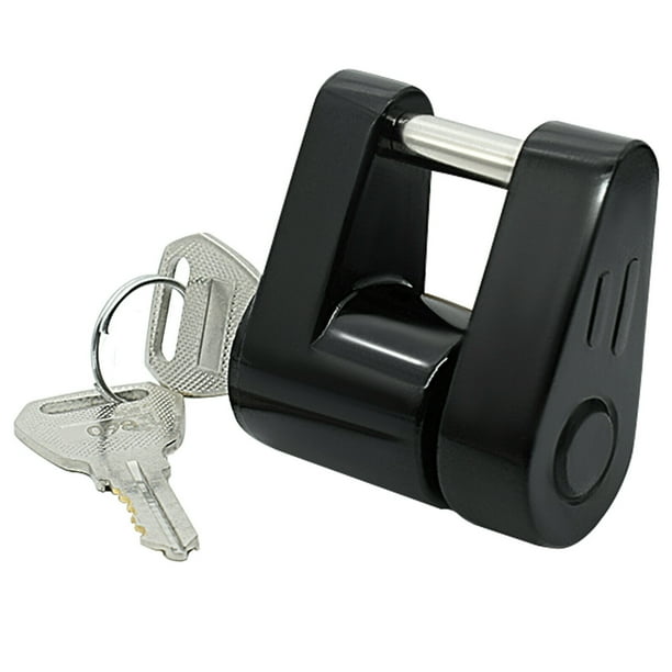 Yiyasu Trailer Hitch Coupler Lock Boat Tow Towing Rv Latch Tongue Caravan Coupler 2 Key