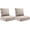 Beige, variant on Jentlehouse Outdoor Deep Seat Cushion 24" X 24" X 6" for Patio Furniture,Outdoor Chair Cushions Water & Fade Resistant Patio Furniture Cushions for Wicker Chair, Sofa, Couch, Beige (Set of 2)