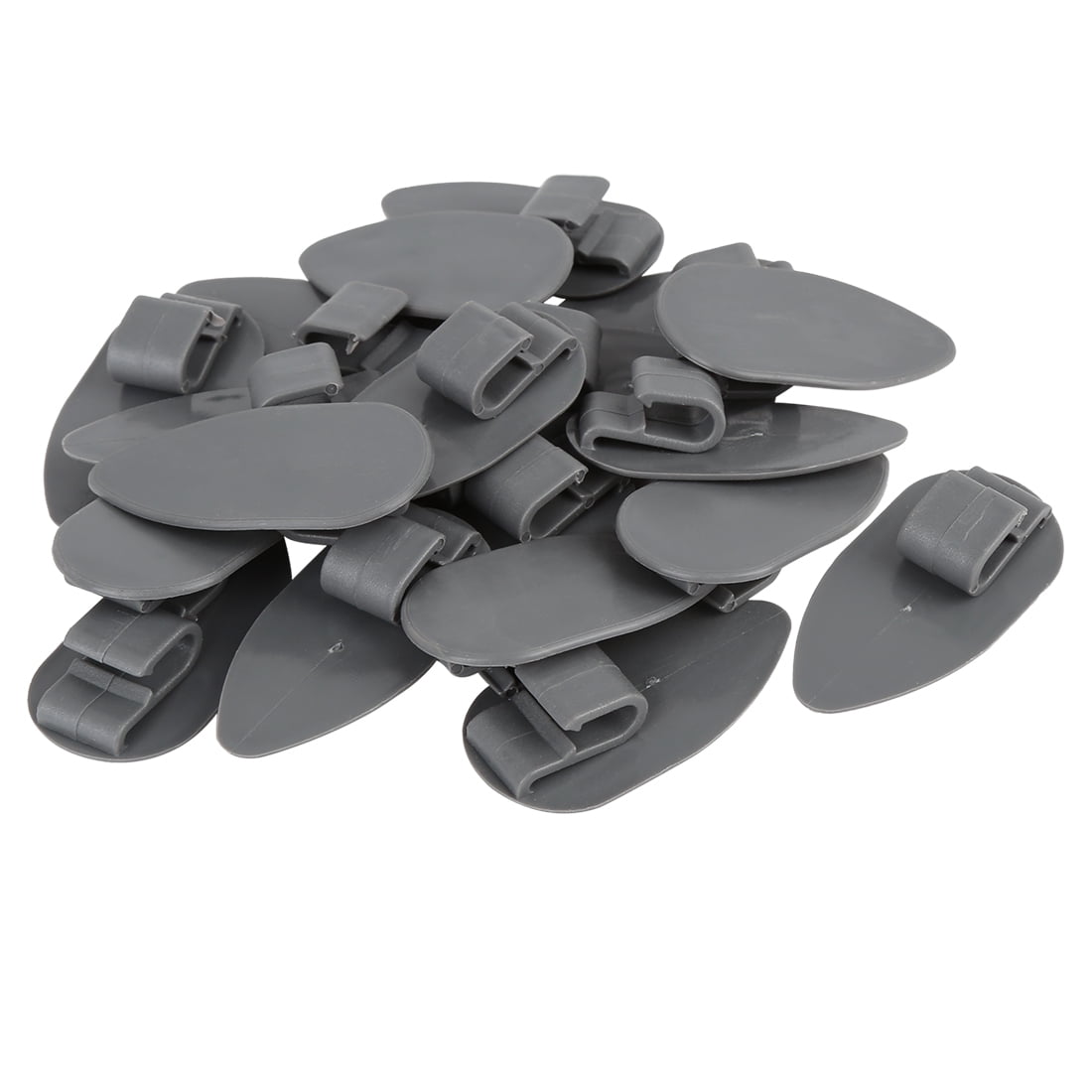 Car Floor Mat Clips Fixing Grips Anti Slip Buckle Universal Gray