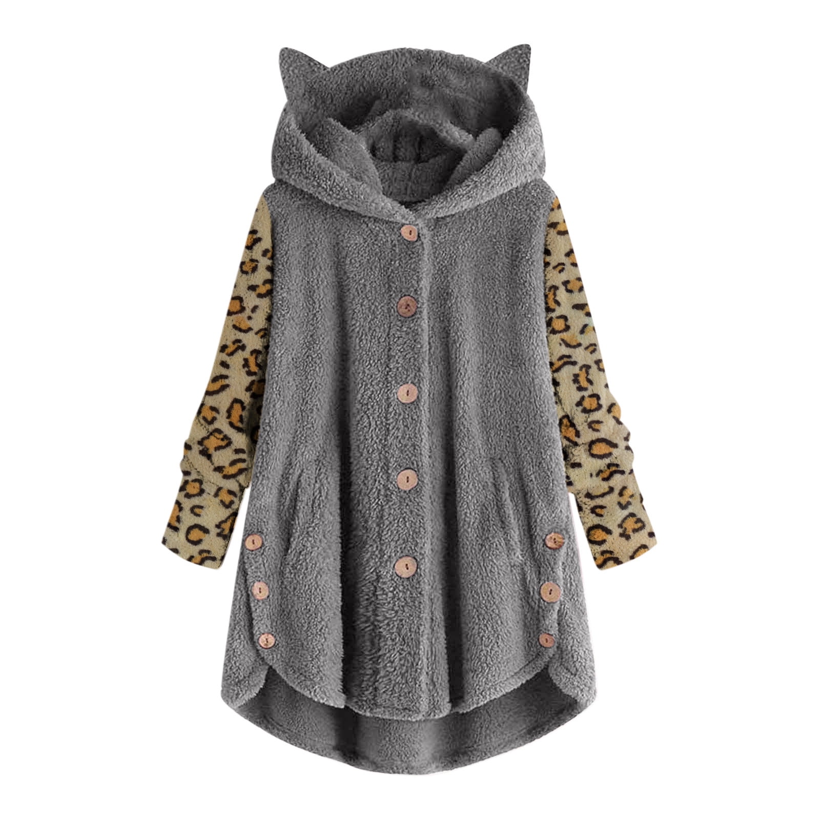 ジャケット・アウター HUF 22AW LEOPARD CARDIGAN HUF ハフ Snow Leopard Cardigan カーディガン ヒョウ柄 長袖