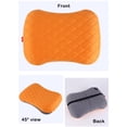 thumbnail image 3 of Advancent Almohada inflable Almohadas de aire de viaje Reposacabezas de coche Estuche de correa fija Type2 NO2, 3 of 6