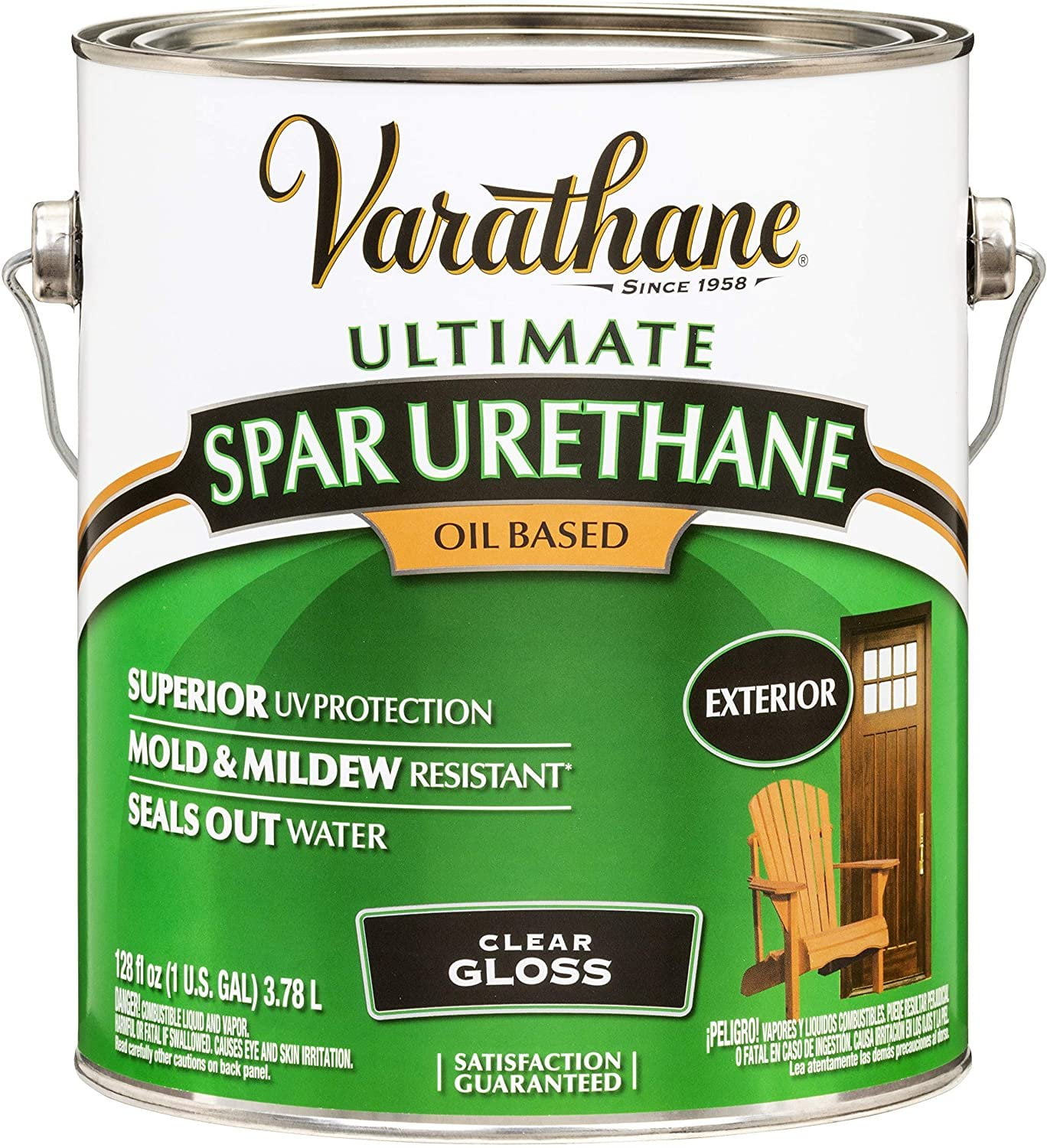 RUSTOLEUM 9232 Varathane Gallon Gloss Exterior Spar Urethane