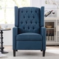 thumbnail image 2 of 27.16" Wide Fabric Wing Chair - Solid Wood Frame - Family Gathering Area - Comfort for Long - Term Sitting, 2 of 6
