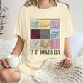 thumbnail image 3 of HUITKMM T-Shirt pour Femmes Chemises de Livre pour Femmes Surdimensionné dans Mon T-Shirt Bookish Décontracté à Manches Courtes T-Shirt de Lecture Hauts, 3 of 4