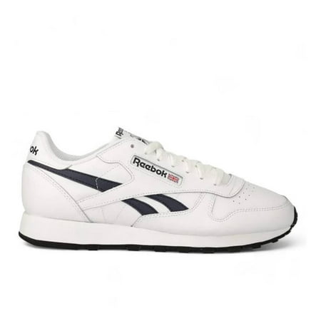 Mens Reebok CLASSIC LEATHER Shoe Size: 11.5 Ftwwht - Vecnav - Cblack Fashion Sneakers