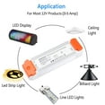 thumbnail image 4 of Led Driver 12v DC 60w quiet operation universal regulated 12v transformer dimmable Input/Output Isolation Protection led transformer dimmable for led light, 4 of 4