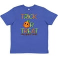 thumbnail image 3 of Inktastic Trick or Treat Now Gimme Candy with Halloween Pumpkin Youth T-Shirt, 3 of 5
