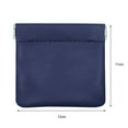 thumbnail image 4 of Mini Cosmetic Bag PU Makeup Toiletry Pouch for Daily Travel Storage (Light Grey), 4 of 6