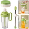 thumbnail image 2 of Portable Manual Drink Mixer, Leakproof Shaker Bottle for Summer Beverages, DIY Slushies & Party Drinks, Large Capacity, 2 of 5