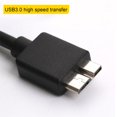 thumbnail image 2 of SharkTRUE USB 3.0 AM Male to Micro B Cable Super Speed Adapter Cord for External HDD, 2 of 8